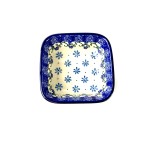 428 Bunzlau vierkant schaaltje 9,5 x 9,5 cm 1833X 428 Kleine vierkante schaaltjes 9,5 x 9,5 cm